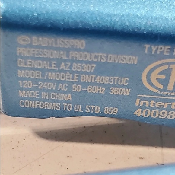 BaBylissPRO Nano Titanium™ 1½ " Ultra-Thin Straightener - Picture 4 of 4